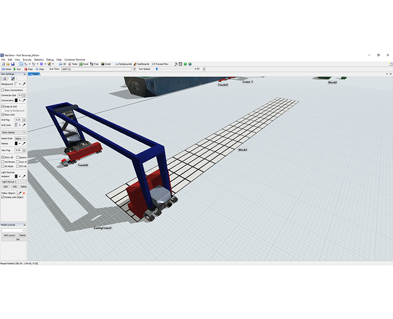 Simulation with FlexTerm 3D software course